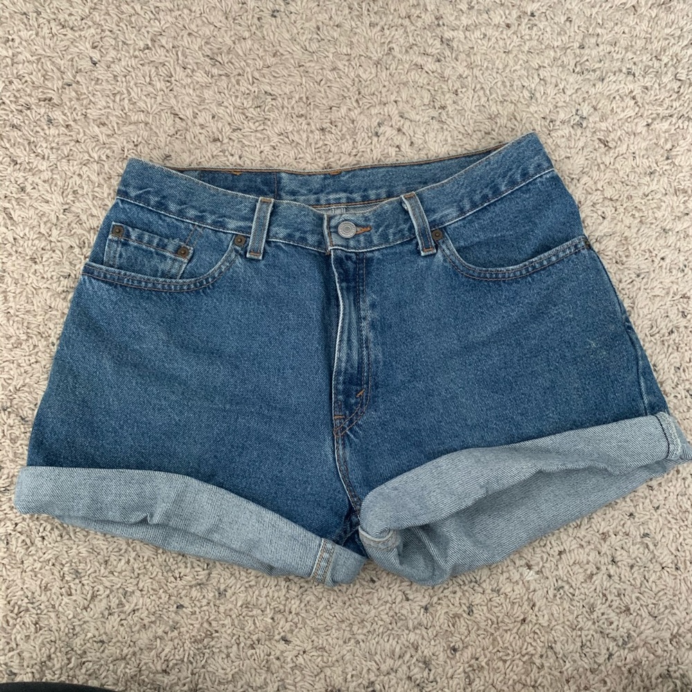 Vintage Levi High Waisted Shorts
